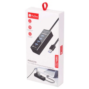 هاب 4‌پورت USB3.0 پرووان مدل PHU570